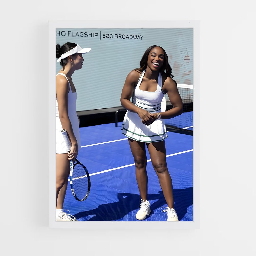 Poster Match de la Détermination – affiche Tennis (vue 3)